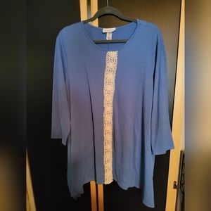 Janette Plus Quarter Sleeve Shirt